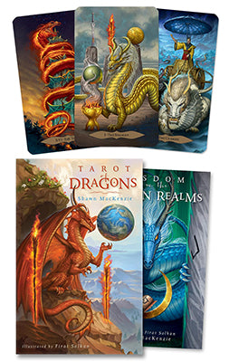 Tarot of Dragons Deck & Book MacKenzie & Solhan Tarot Cards