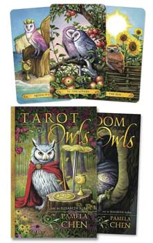 Tarot of the Owls Deck & Book Alba & Chen Tarot Cards