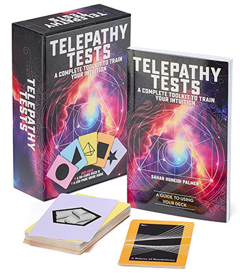 Telepathy Tests Cards & Book Mythical Collectibles Tarot Cards