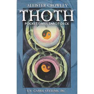 Thoth Pocket Swiss Tarot Deck Aleister Crowley & Lady Frieda Harris Tarot Cards