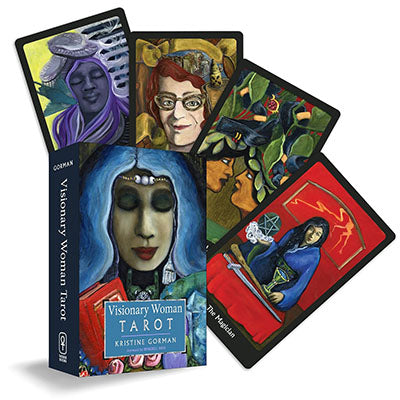 Visionary Woman Tarot Deck & Book Kristine Gorman Tarot Cards