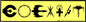 Coexist SciFi Bumper Sticker Mythical Collectibles Bumper Stickers