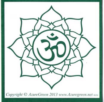 Om Bumper Sticker Mythical Collectibles Bumper Stickers