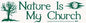 Nature is my Church Bumper Sticker Mythical Collectibles Bumper Stickers