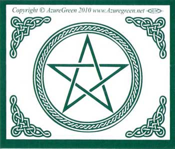 Pentagram Bumper Sticker Mythical Collectibles Bumper Stickers