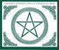 Pentagram Bumper Sticker Mythical Collectibles Bumper Stickers