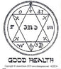 Good Health Bumper Sticker Mythical Collectibles Bumper Stickers