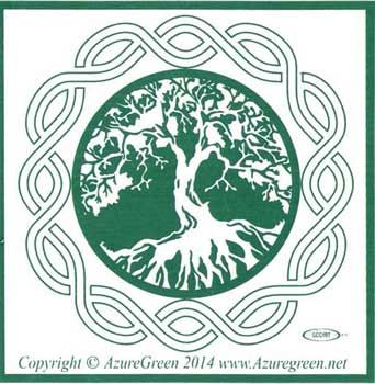 Tree Bumper Sticker Mythical Collectibles Bumper Stickers
