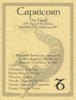 Capricorn Zodiac Poster Mythical Collectibles Posters