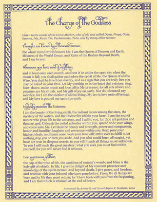 Charge of the Goddess Poster Mythical Collectibles Posters