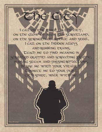 City Prayer Poster Mythical Collectibles Posters