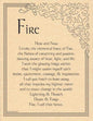 Fire Evocation Poster Mythical Collectibles Posters