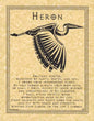 Heron Prayer Poster Mythical Collectibles Posters