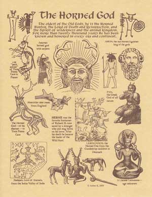 Horned God Poster Mythical Collectibles Posters