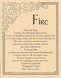 Fire Invocation Poster Mythical Collectibles Posters