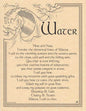 Water Invocation Poster Mythical Collectibles Posters