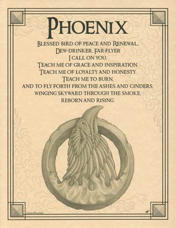 Phoenix Poster Mythical Collectibles Posters
