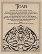 Toad Blessing Poster Mythical Collectibles Posters