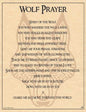 Wolf Prayer Poster Mythical Collectibles Posters