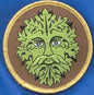 Green Man Iron-on Patch Mythical Collectibles Clothing Patches