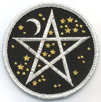 Starry Pentagram Iron-on Patch Mythical Collectibles Clothing Patches