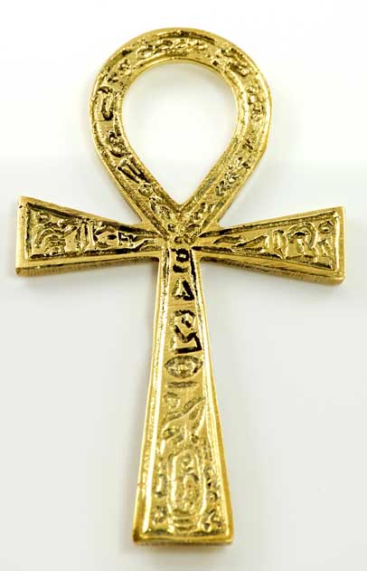 Brass Ankh 4"Mythical Collectibles