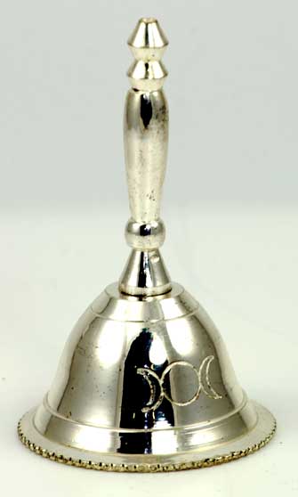Altar Bell with Triple Moon DesignMythical Collectibles