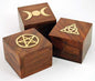 Brass Inlaid Box (various designs)Mythical Collectibles