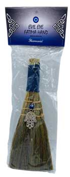 Broom Evil Eye Fatima Hand Mythical Collectibles