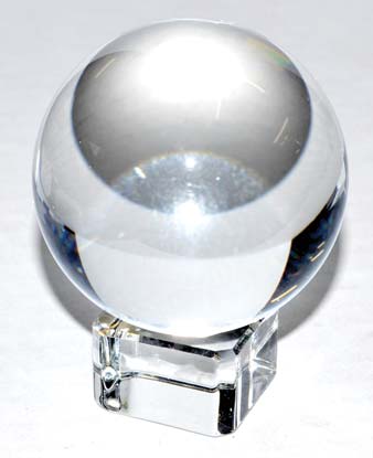 Clear Crystal Ball (50mm)Mythical Collectibles