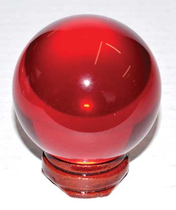 Red Crystal Ball (50mm)Mythical Collectibles