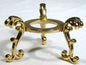 Gold Plated Flower Crystal Ball StandMythical Collectibles