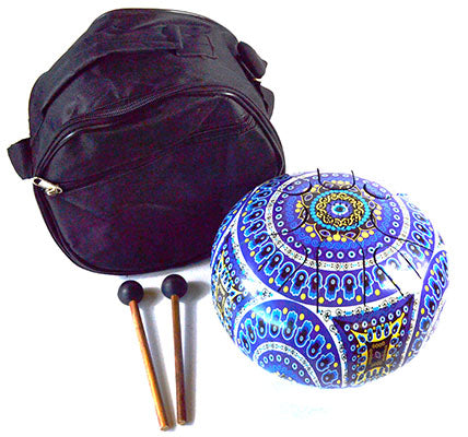 Happy Drum Fatima Hand with Evil EyeMythical Collectibles