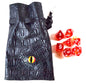 Red & Yellow Eye Bag Gaming Dice Mythical Collectibles