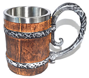 Big Brown Barrel Mug Mythical Collectibles