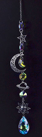 Celestial Crescent Sun Catcher Mythical Collectibles