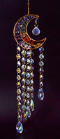Gemstone & Moon Sun Catcher Mythical Collectibles