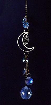 Crescent Moon Eye Sun Catcher Mythical Collectibles