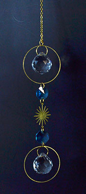 Blue & White Sun CatcherMythical Collectibles