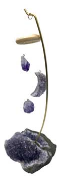Amethyst Table Chime Mythical Collectibles