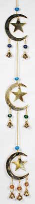 Stars and Moons Wind ChimeMythical Collectibles